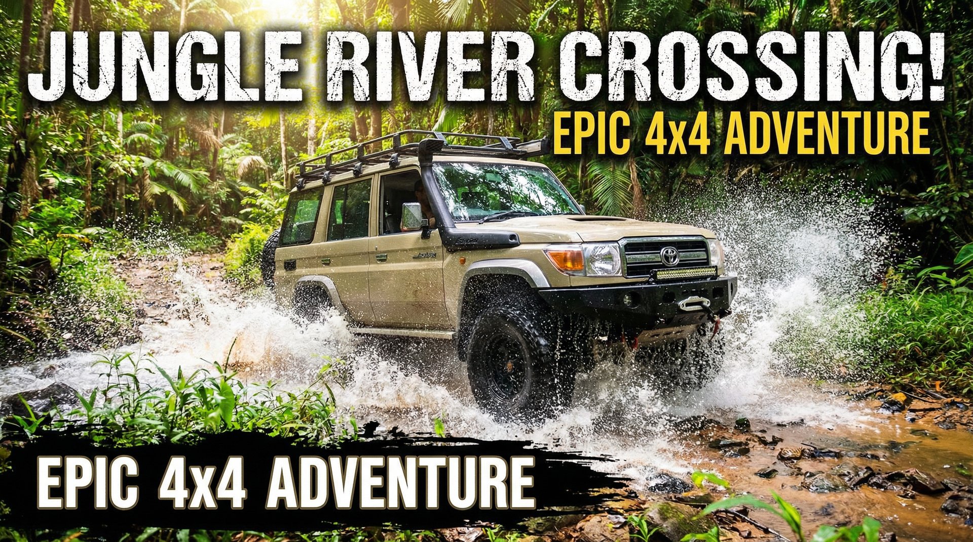 小马拉大车越野穿越视频